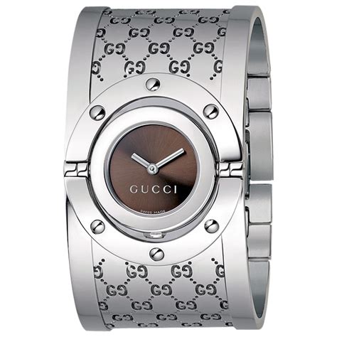 gucci women's bangle watches|stainless steel gucci ladies watches.